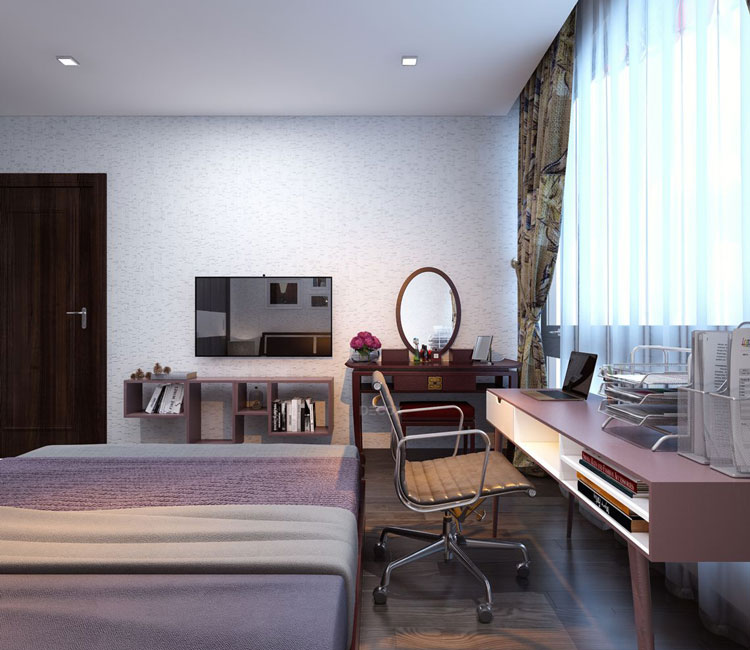 Thiết kế nội thất chung cư Complex Thống Nhất 65m2 – Anh Minh 4