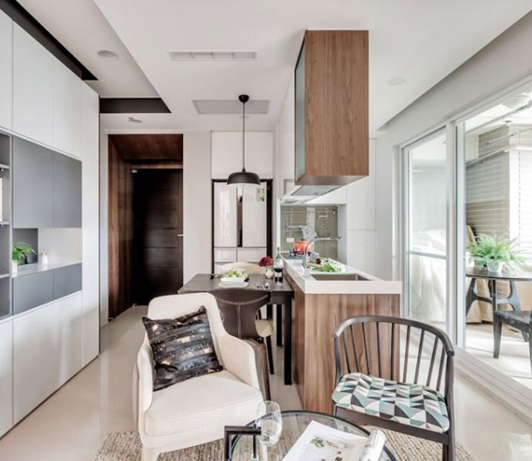 Thiết kế nội thất chung cư HH3 Linh Đàm 59m2 - Anh Sơn 15 thiet-ke-noi-that-chung-cu-hh3-linh-dam-59m2 (16)