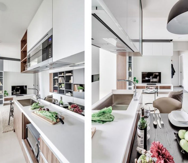 Thiết kế nội thất chung cư HH3 Linh Đàm 59m2 - Anh Sơn 16 thiet-ke-noi-that-chung-cu-hh3-linh-dam-59m2 (17)