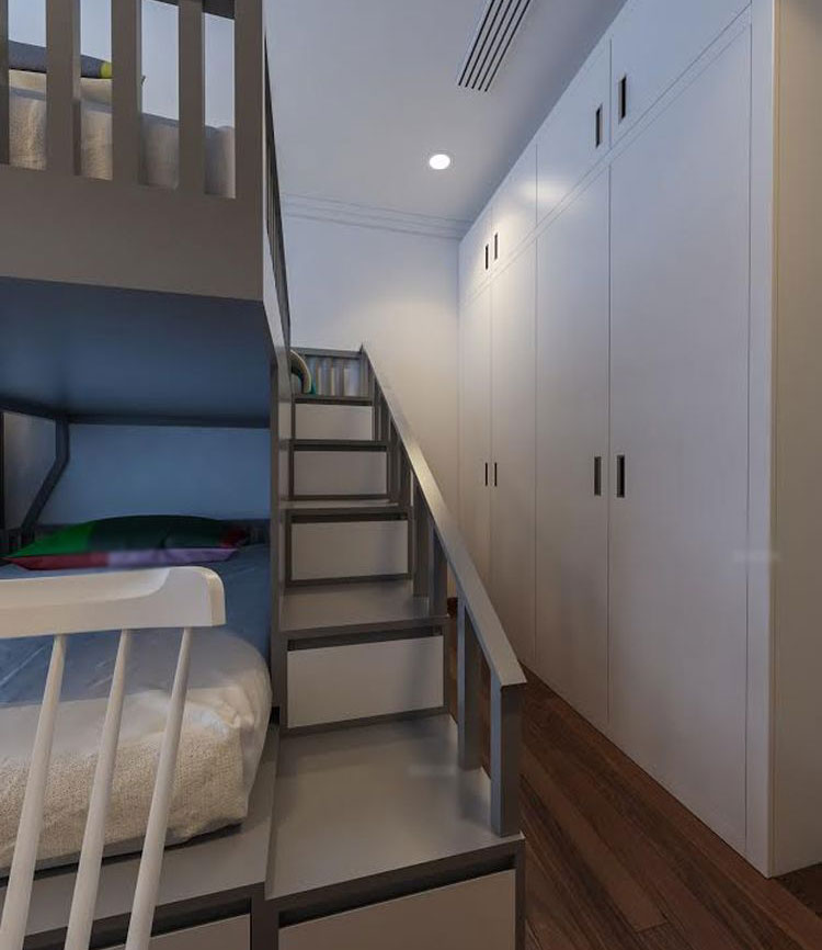 Công trình: Thiết kế nội thất chung cư 82m2 Khu đô thị Times City - Chị Vân Anh 10