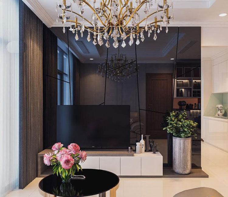 Công trình: Thiết kế nội thất chung cư 82m2 Khu đô thị Times City - Chị Vân Anh 13