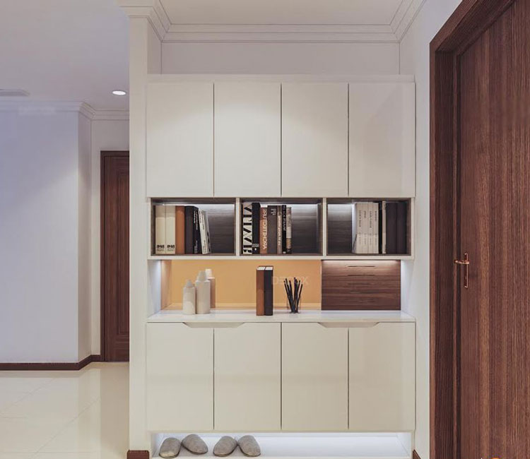 Công trình: Thiết kế nội thất chung cư 82m2 Khu đô thị Times City - Chị Vân Anh 14