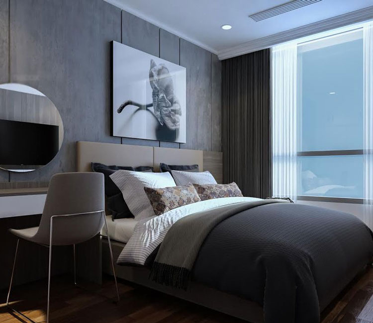 Công trình: Thiết kế nội thất chung cư 82m2 Khu đô thị Times City - Chị Vân Anh 5