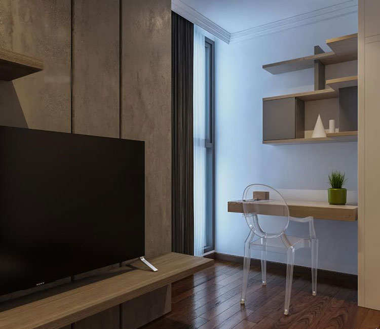 Công trình: Thiết kế nội thất chung cư 82m2 Khu đô thị Times City - Chị Vân Anh 7