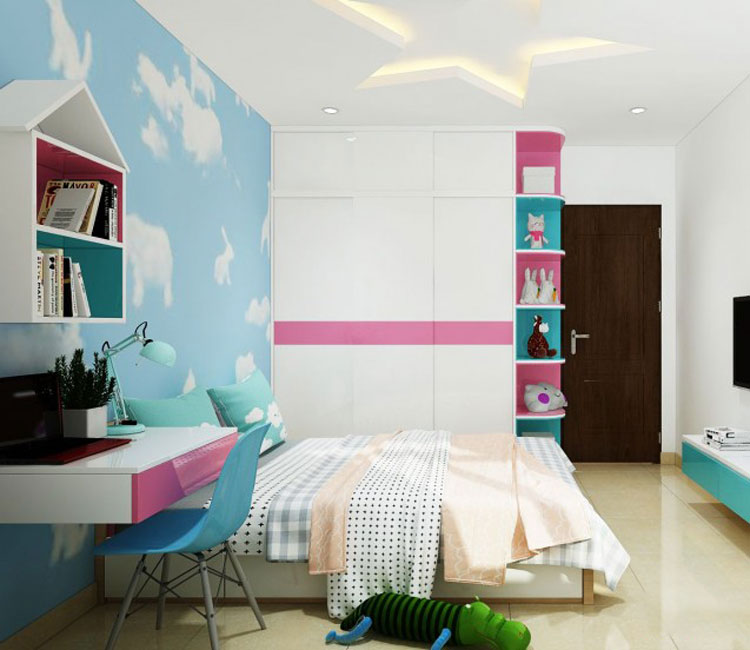 Thiết kế nội thất chung cư 89m2 - anh Hùng 8