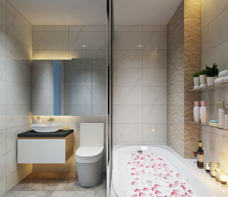 Thiết kế nội thất chung cư 89m2 - anh Hùng 11