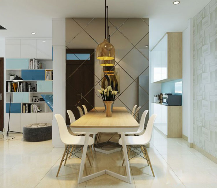 Thiết kế nội thất chung cư 89m2 - anh Hùng 1