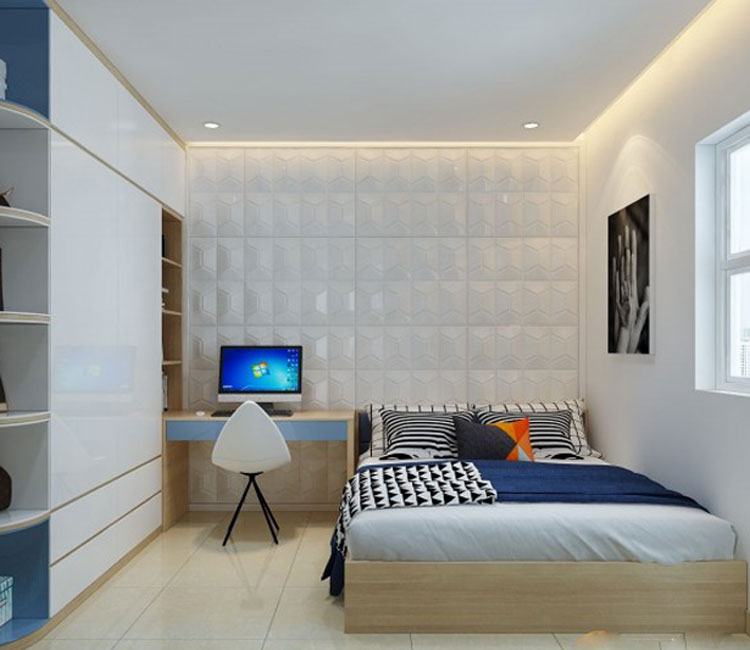 Thiết kế nội thất chung cư 89m2 - anh Hùng 4