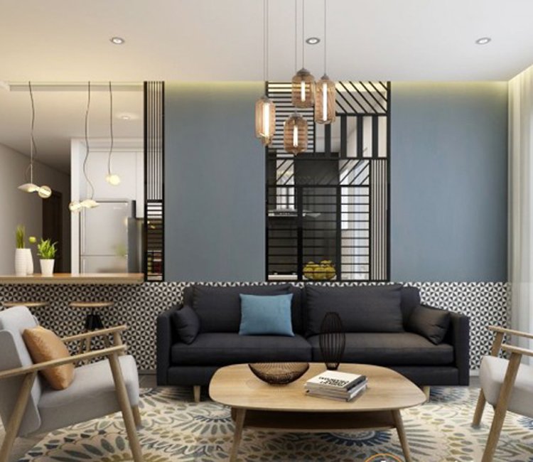 Thiết kế nội thất chung cư 110m2 The Garden - anh Phú 8