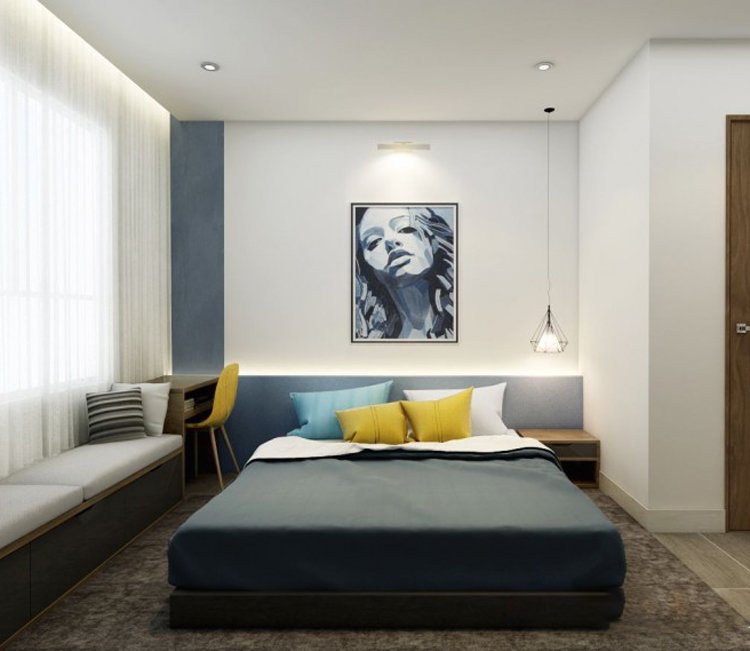 Thiết kế nội thất chung cư 110m2 The Garden - anh Phú 9