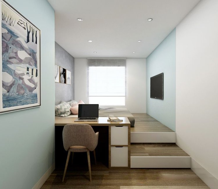 Thiết kế nội thất chung cư 110m2 The Garden - anh Phú 14