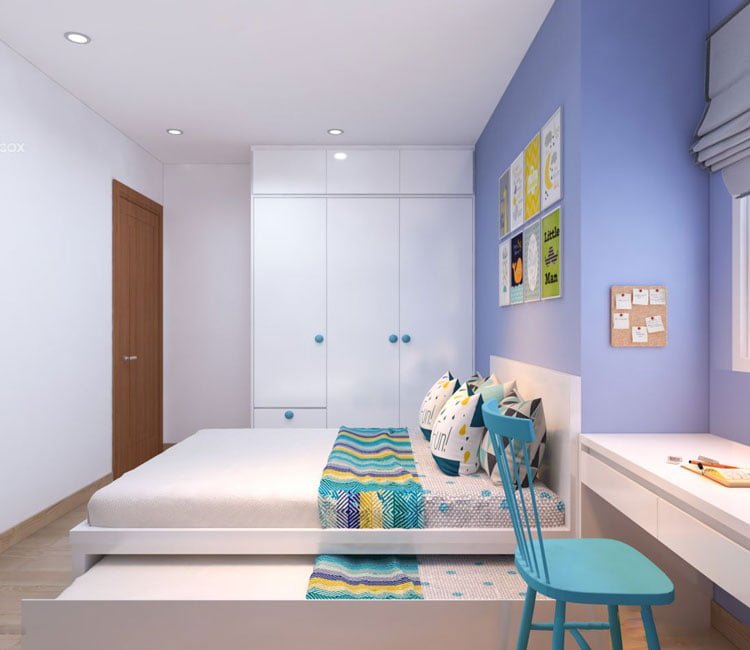 Thiết kế nội thất chung cư 302 Cầu Giấy 58m2 - Chị Thúy 13 thiet-ke-noi-that-chung-cu-320-cau-giay-chi-thuy (8)