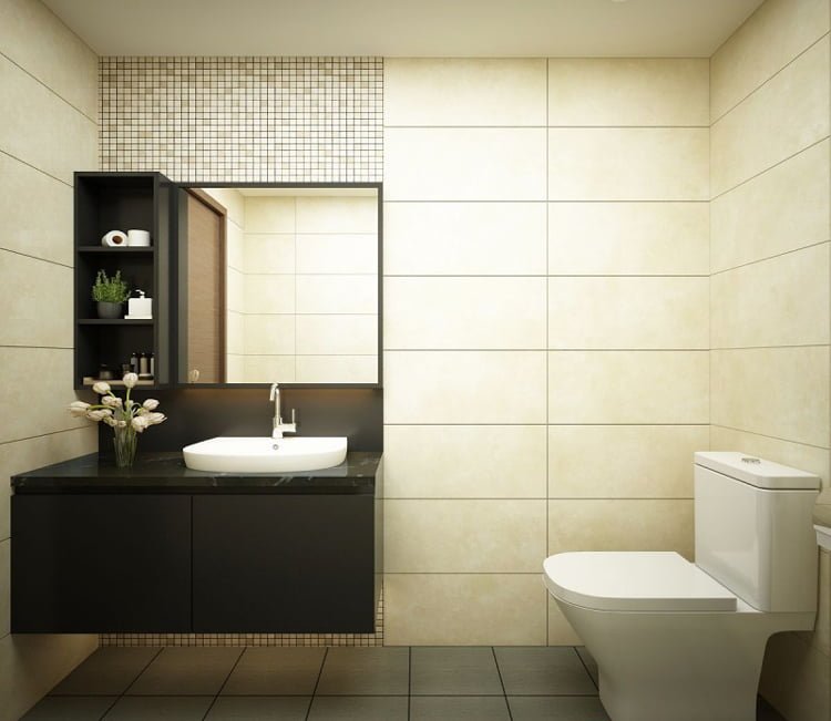 Thiết kế nội thất chung cư 77m2 Đại Thanh - chị Ánh 11 Thiết kế nội thất chung cư 47m2 Đại Thanh - chị Ánh 7