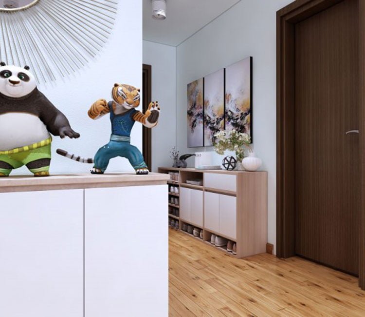 Thiết kế nội thất chung cư 56m2 Mỹ Đình Pearl - chị Trâm Anh 5