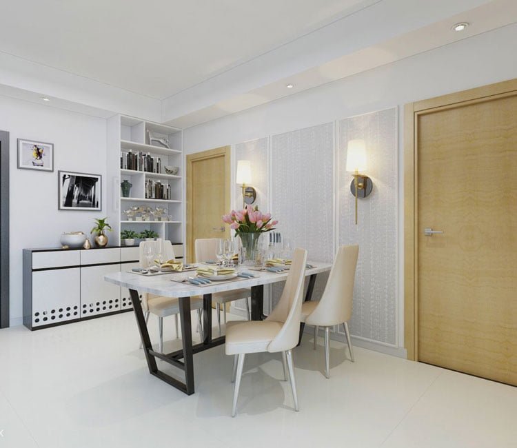 Thiết kế nội thất chung cư Tràng An Complex 63m2 - Anh Chính 9 thiet-ke-noi-that-chung-cu-63m2-trang-an-complex (12)