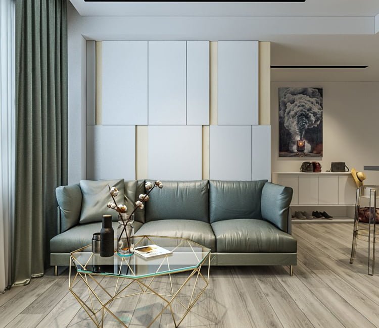 Thiết kế nội thất chung cư 65m2 Hateco Xuân Phương - anh Phát 9