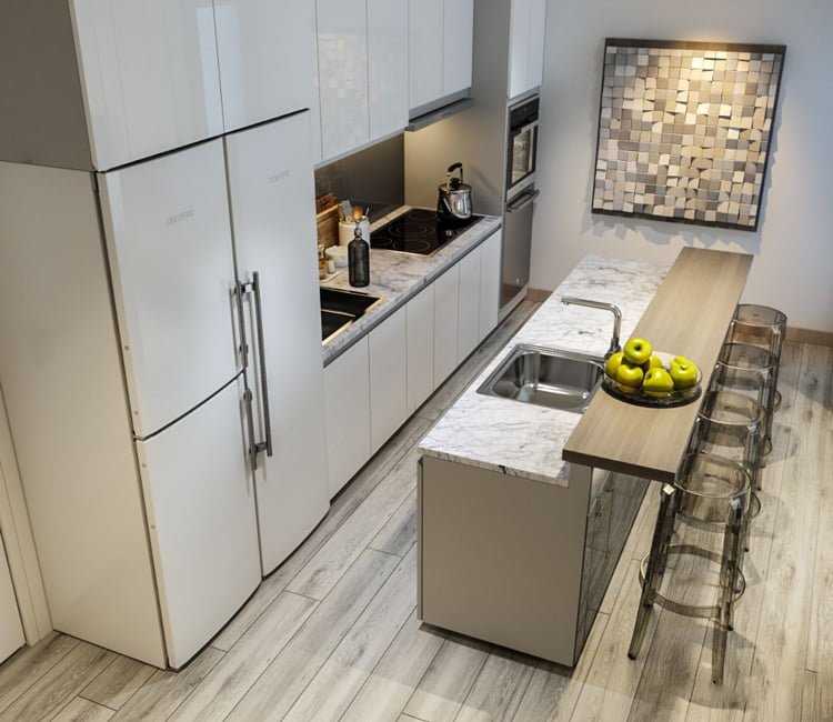 Thiết kế nội thất chung cư 65m2 Hateco Xuân Phương - anh Phát 13