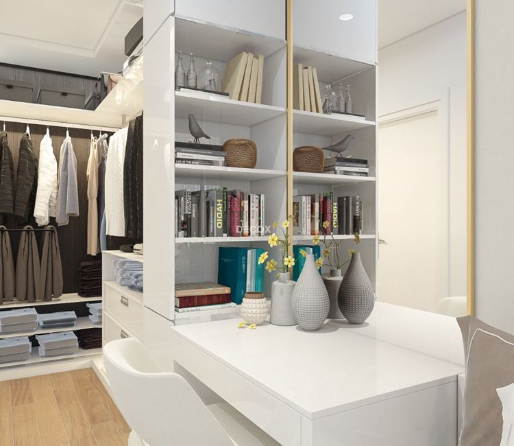 Thiết kế nội thất chung cư 65m2 Trung Hòa Nhân Chính - anh Cường 11