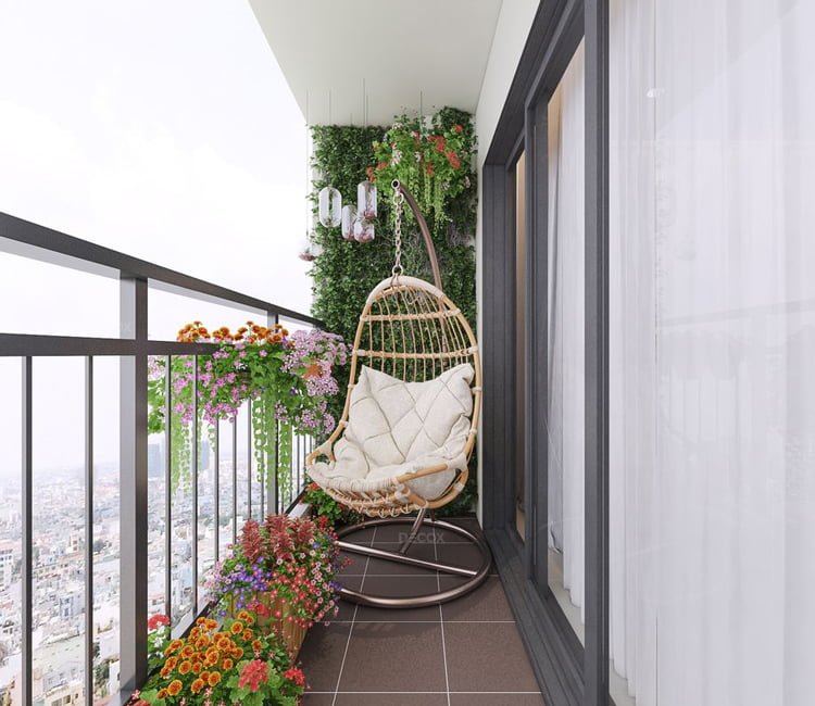 Thiết kế nội thất chung cư 68m2 Hà Thành Plaza - chị Linh 22