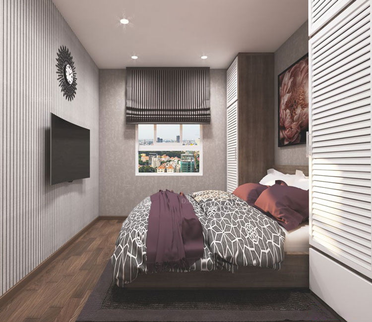 Thiết kế nội thất chung cư 70m2 HP Landmark - anh Đức 10 Thiết kế nội thất chung cư 70m2 HP Landmark - anh Đức 3