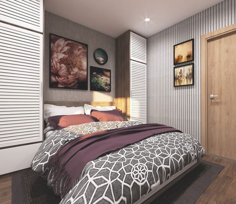 Thiết kế nội thất chung cư 70m2 HP Landmark - anh Đức 9 Thiết kế nội thất chung cư 70m2 HP Landmark - anh Đức 5