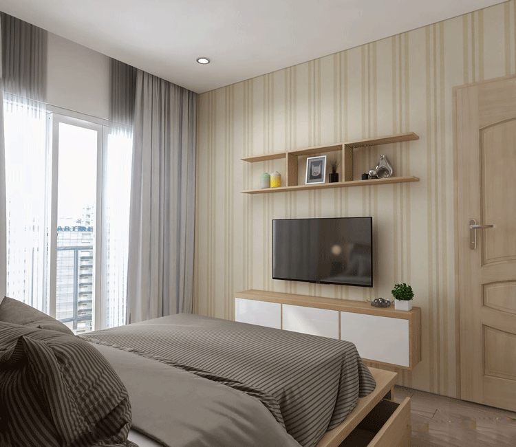 Thiết kế nội thất chung cư 72m2 Xuân Mai Complex - anh Nhân 14 Thiết kế nội thất chung cư 72m2 Xuân Mai Complex - anh Nhân 8