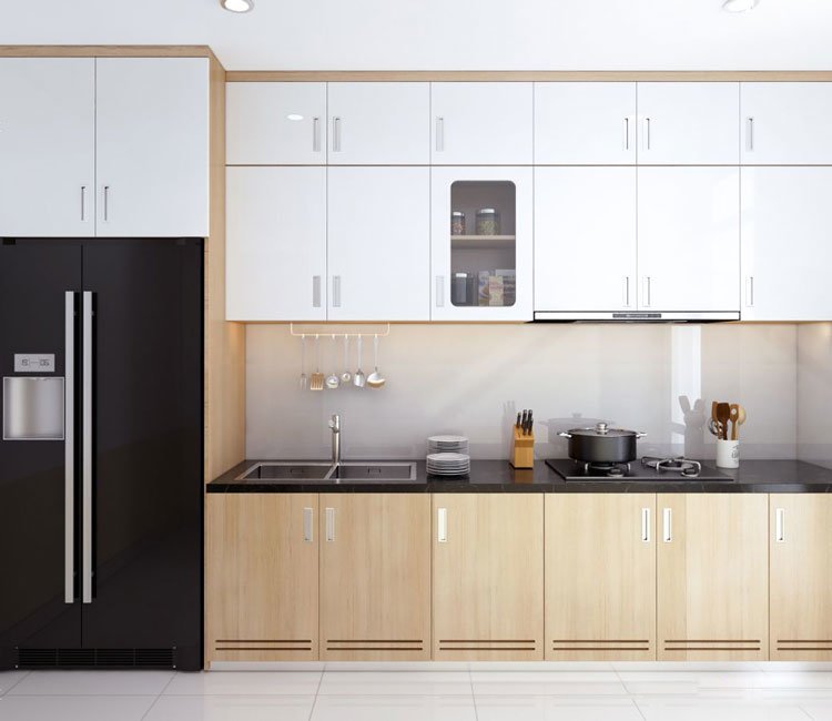 Thiết kế nội thất chung cư 75m2 Diamond House - chị Ngọc 6 Thiết kế nội thất chung cư 75m2 Diamond House - chị Ngọc 1