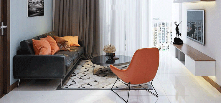 thiết kế nội thất chung cư 77m2 - anh Nhân 5