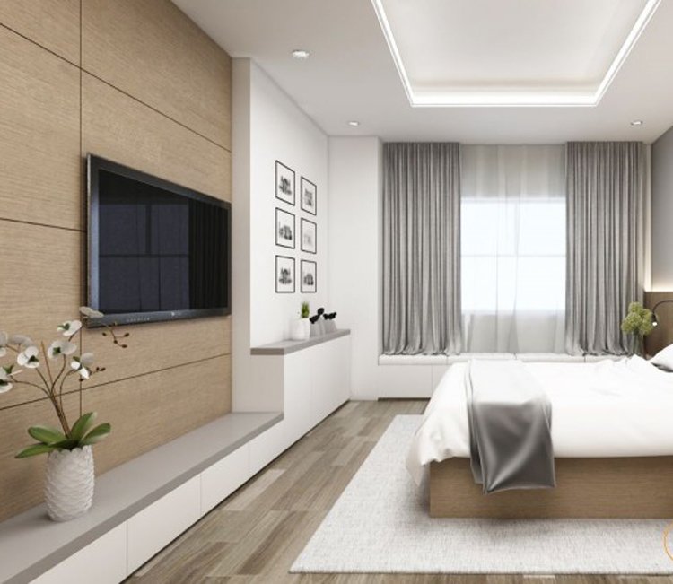 Thiết kế nội thất chung cư 78m2 FLC - chị Minh 12