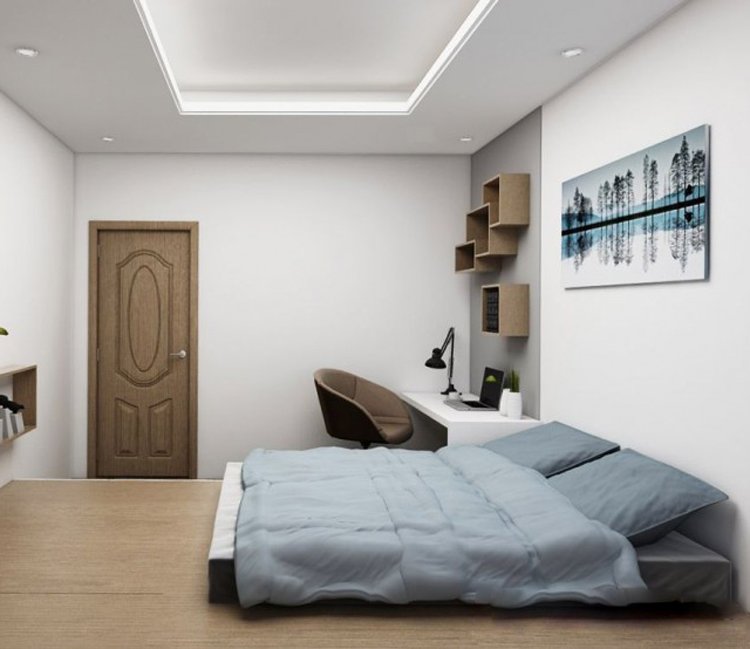 Thiết kế nội thất chung cư 78m2 FLC - chị Minh 15