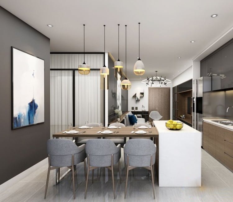 Thiết kế nội thất chung cư Ecopark - anh Hiếu 2