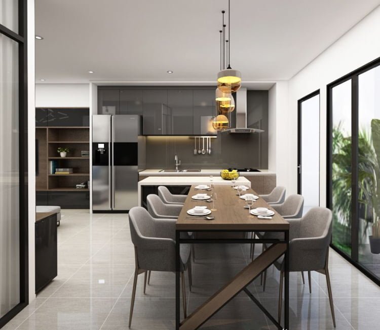 Thiết kế nội thất chung cư Ecopark - anh Hiếu 3