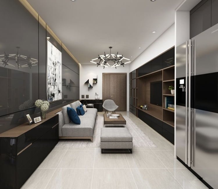 Thiết kế nội thất chung cư Ecopark - anh Hiếu 6