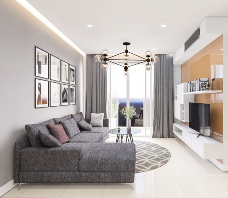 Thiết kế nội thất chung cư 83m2 HH3 Linh Đàm - anh Đức 15