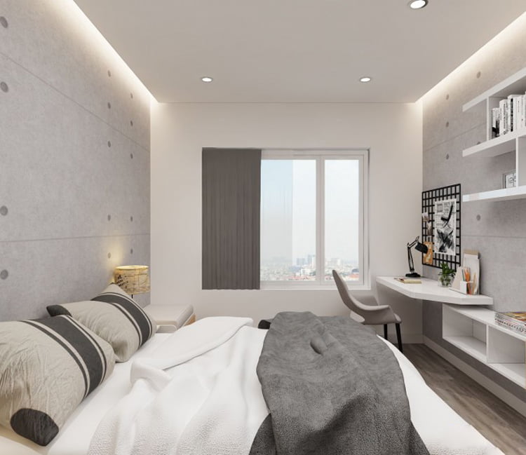 Thiết kế nội thất chung cư 83m2 OCT2 Bắc Linh Đàm - anh Mạnh 1