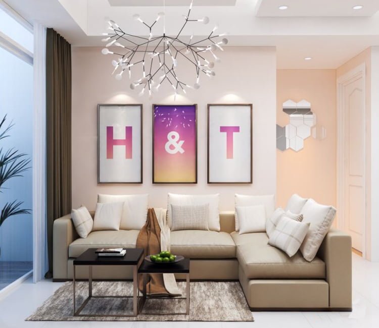 Thiết kế nội thất chung cư 85m2 The Pride - chi Hồng 9