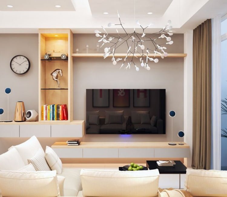 Thiết kế nội thất chung cư 85m2 The Pride - chi Hồng 10