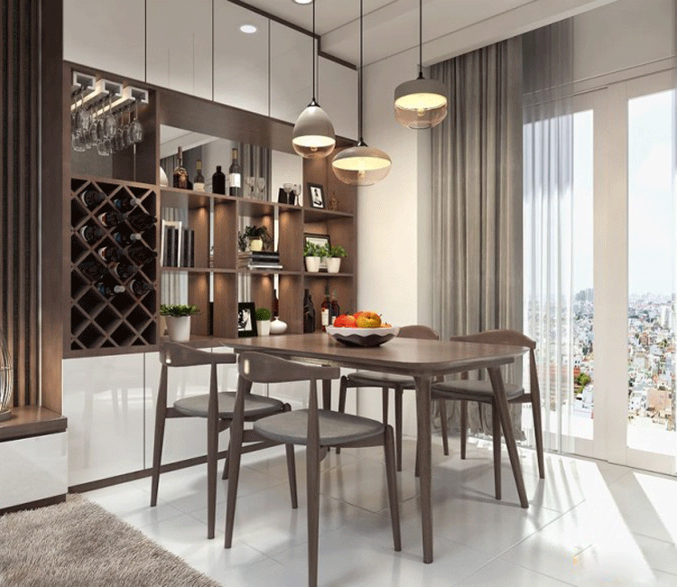 Thiết kế nội thất chung cư 88m2 Đại Kim, chị Trang 5 Thiết kế nội thất chung cư 88m2 Đại Kim - chi Trang 15