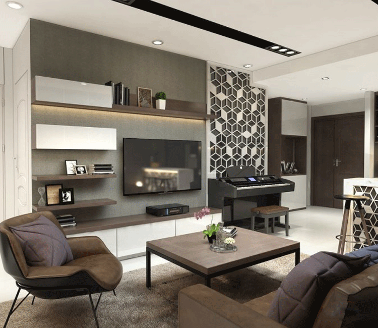 Thiết kế nội thất chung cư 88m2 Đại Kim, chị Trang 1 Thiết kế nội thất chung cư 88m2 Đại Kim - chi Trang 6