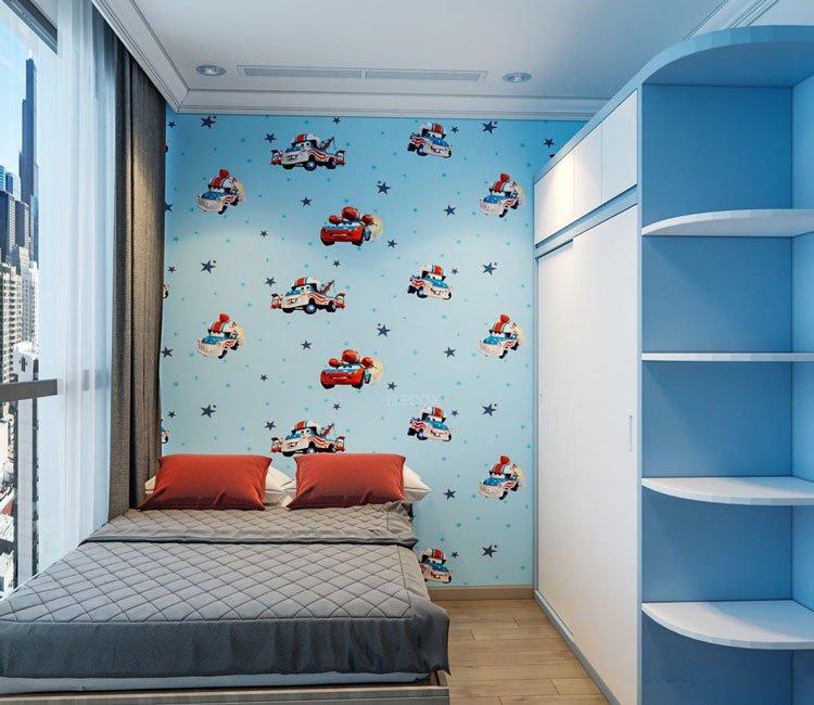 Thiết kế nội thất chung cư Vinhomes Green Bay 70m2 - Anh Trình 11 thiet-ke-noi-that-chung-cu-Vinhomes-green-bay-70m2-anh-trinh (8)