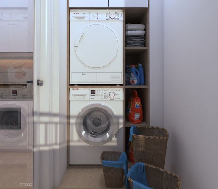 Thiết kế nội thất chung cư HH2 Linh Đàm 65m2 - Chị Thoa 12