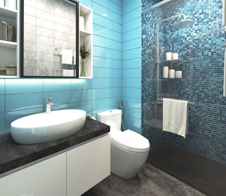 Thiết kế nội thất chung cư HH2 Linh Đàm 65m2 - Chị Thoa 13