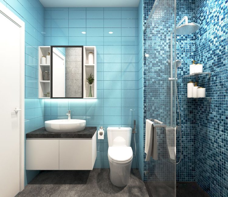 Thiết kế nội thất chung cư HH2 Linh Đàm 65m2 - Chị Thoa 15