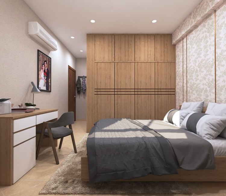 Thiết kế nội thất chung cư HH2 Linh Đàm 65m2 - Chị Thoa 6