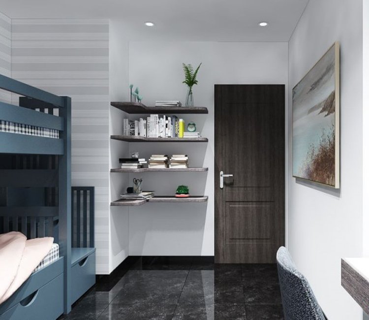 Thiết kế nội thất chung cư Mễ Trì Plaza 65m2 - Chị Thảo 12