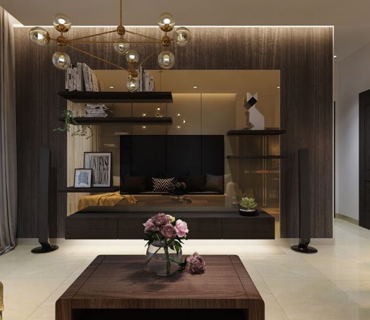 Thiết kế nội thất chung cư Mễ Trì Plaza 65m2 - Chị Thảo 4