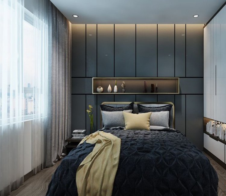 Thiết kế nội thất chung cư Mễ Trì Plaza 65m2 - Chị Thảo 8