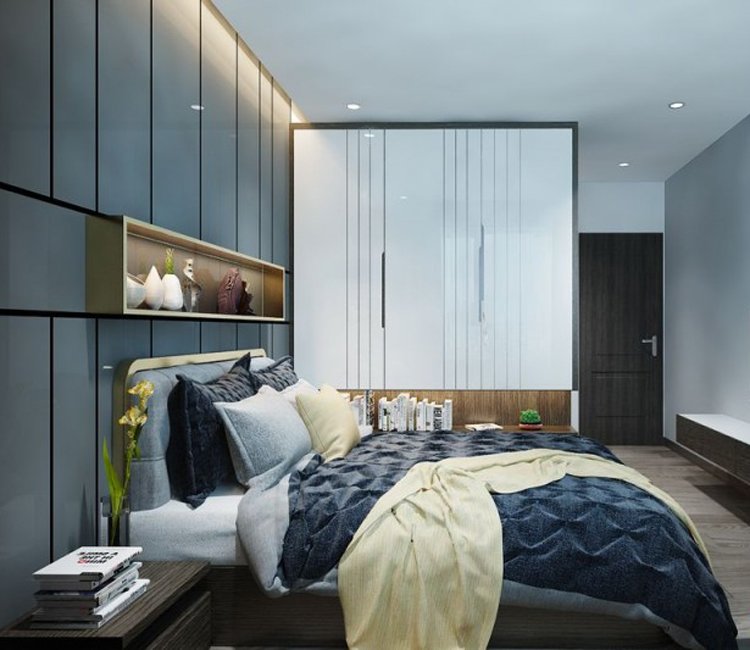 Thiết kế nội thất chung cư Mễ Trì Plaza 65m2 - Chị Thảo 9