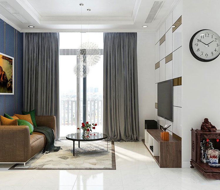 Thiết kế nội thất chung cư Mỹ Đình Plaza 73m2 - Anh Phúc 2 thiet-ke-noi-that-chung-cu-my-dinh-plaza-73m2 (5)