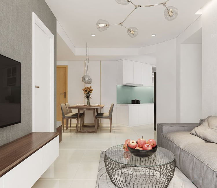 Thiết kế nội thất chung cư Tây Hồ Residence 64m2 - Anh Long 4